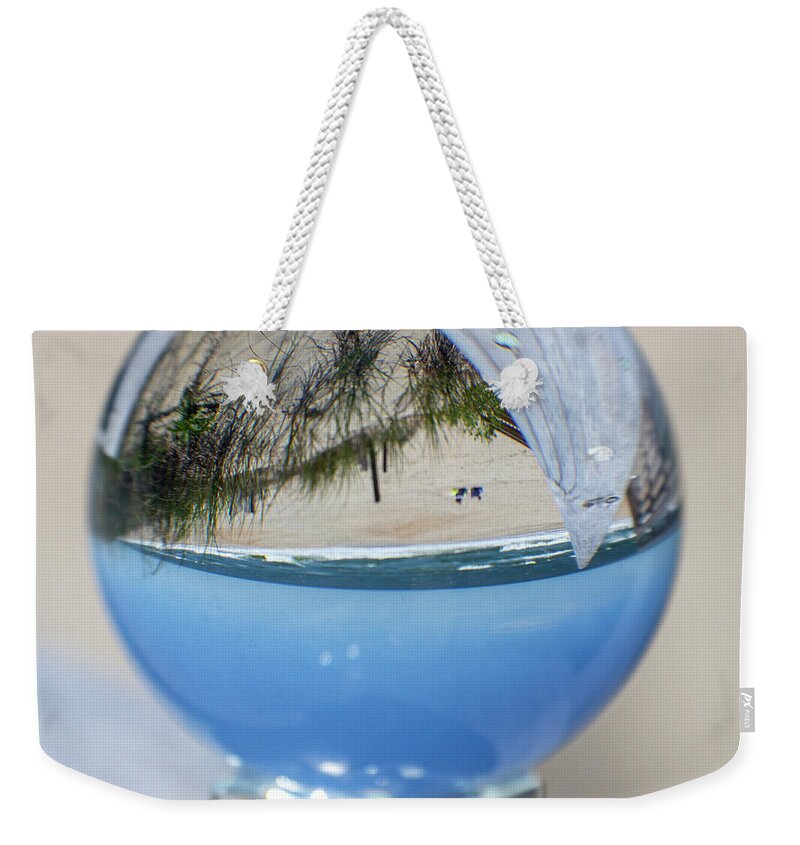 Crystal Ball Weekender Tote Bag featuring the photograph Crystal Ball 22 by David Stasiak