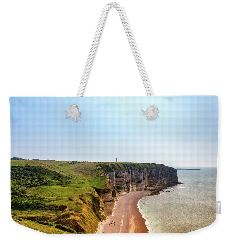 Tranquility Weekender Tote Bag featuring the photograph Côte Dalbatre by Bettina Lichtenberg