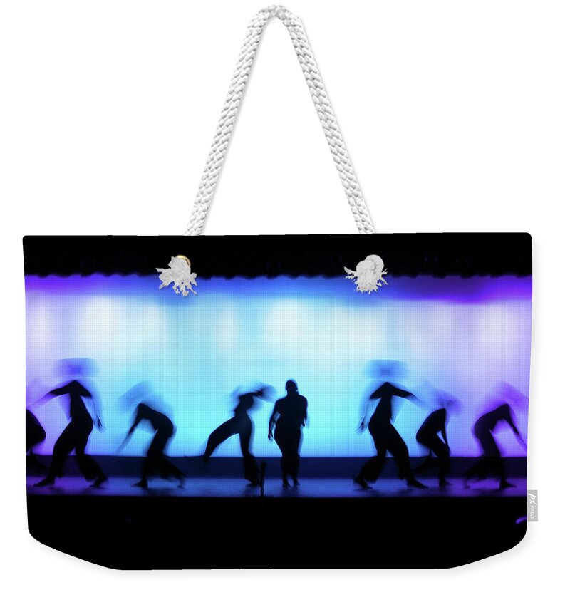 Ballet Dancer Weekender Tote Bag featuring the photograph Dance Theater by Dansin