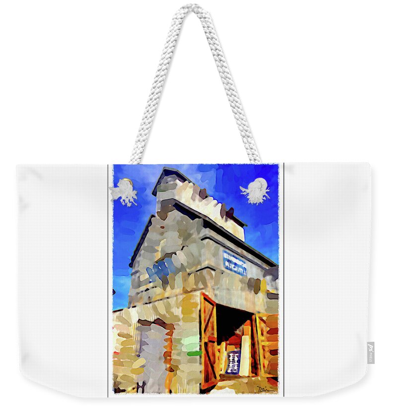 Watercolor Weekender Tote Bag featuring the photograph Dappled In The Morning Sun by Peggy Dietz