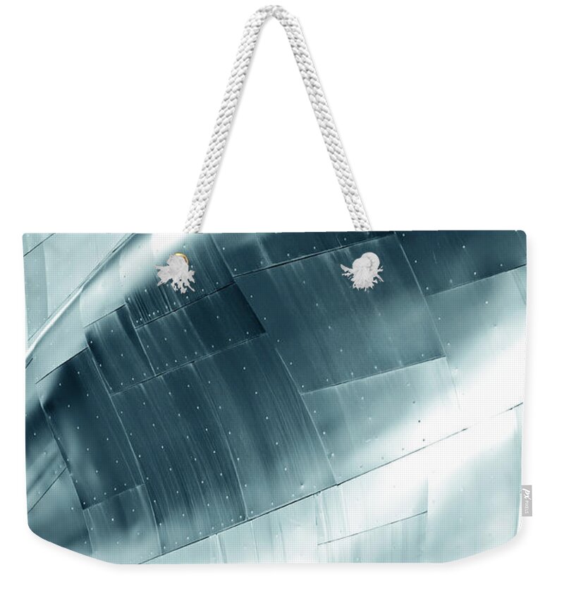 Curve Weekender Tote Bag featuring the photograph Decorative Metal by Pawel.gaul