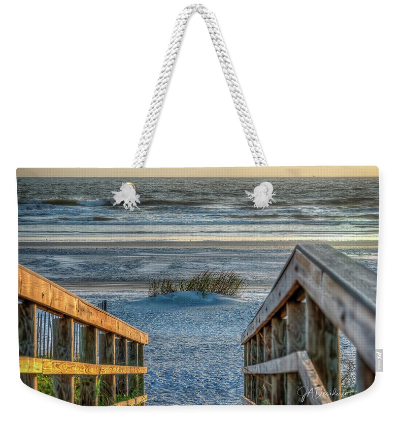 St Augustine Weekender Tote Bag featuring the photograph Descent into Peace by Joseph Desiderio