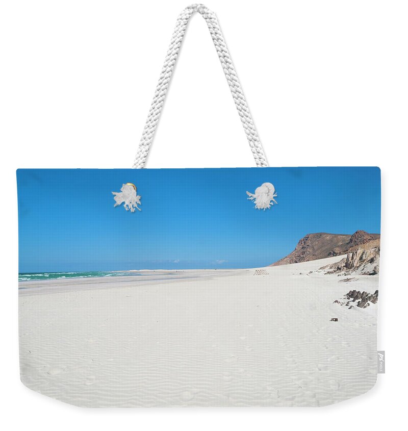 Natural Pattern Weekender Tote Bag featuring the photograph Detwah Lagoon by Helovi