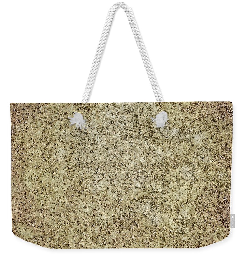Empty Weekender Tote Bag featuring the photograph Dirt Background by Sbayram