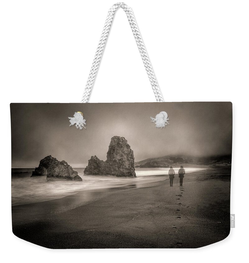 Dissociative Personality Weekender Tote Bag featuring the photograph Dissociative Long Exposure Disorder by Alessandra RC