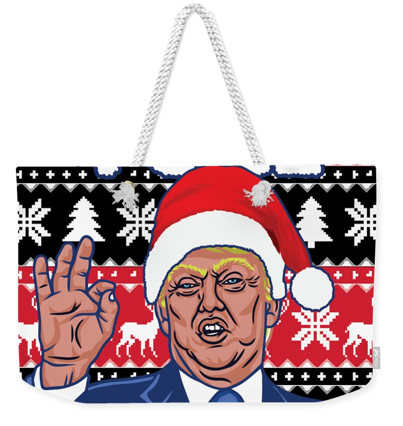 Trump, the worst Christmas gift ever! Medium Gift Bag, Zazzle