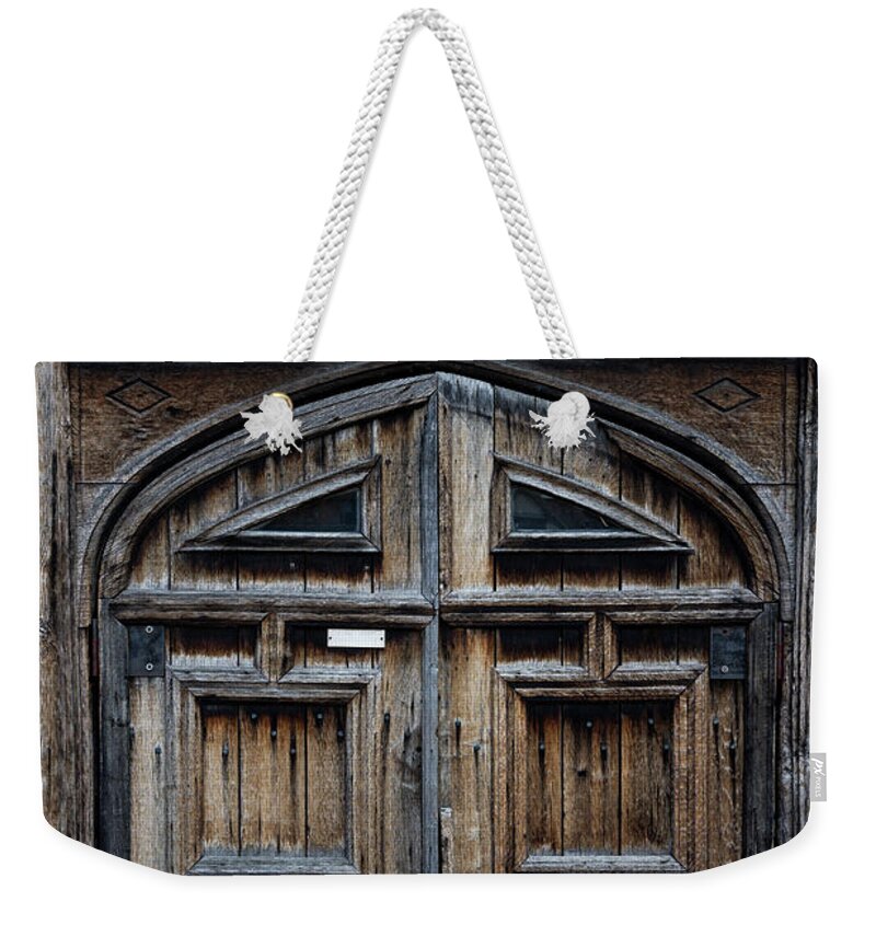 King Weekender Tote Bag featuring the photograph Door to the Past by Chris Buff