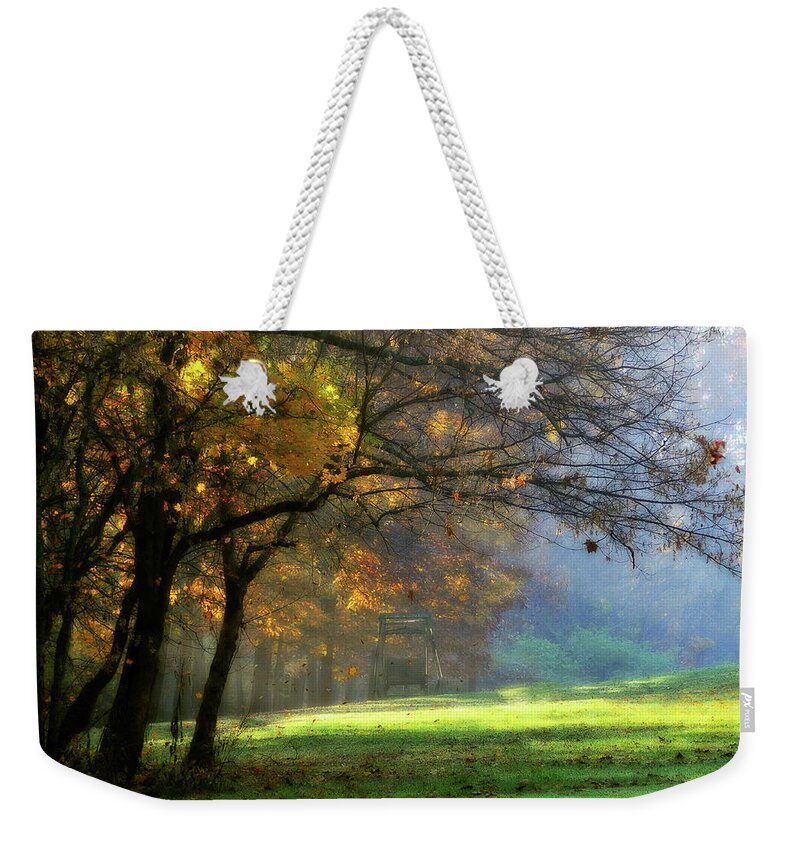 Autumn Weekender Tote Bag featuring the photograph Dreamland by Michelle Wermuth