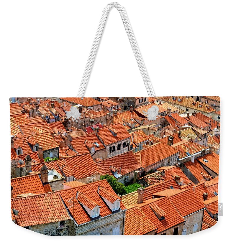 Tranquility Weekender Tote Bag featuring the photograph Dubrovnik, Croatia by Xiaoru Xu