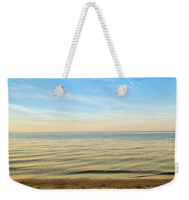 Sunrise Weekender Tote Bag featuring the photograph Early by Frank Winters