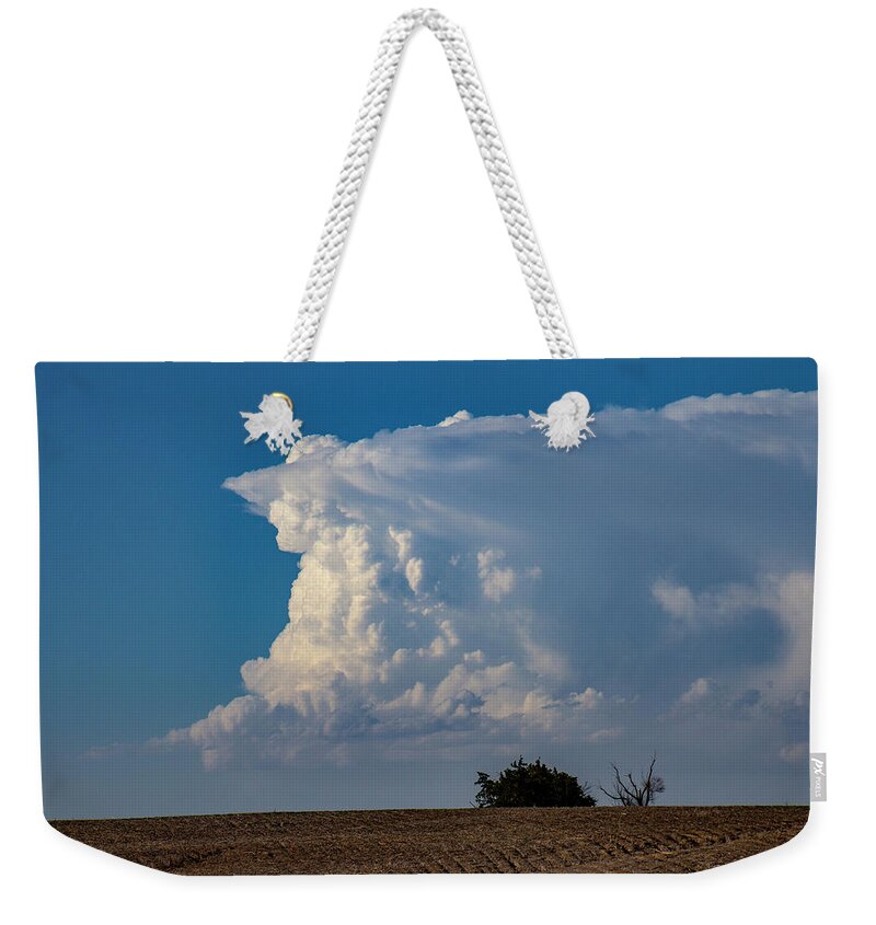 Nebraskasc Weekender Tote Bag featuring the photograph Easter Sunday Supercells 002 by Dale Kaminski