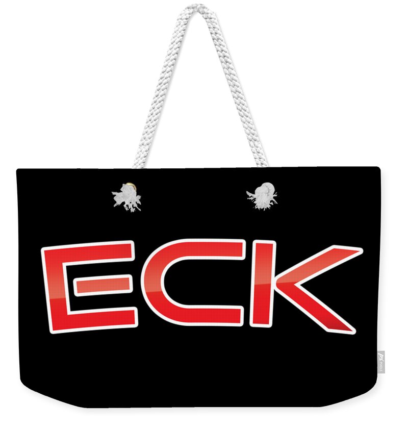 Eck Weekender Tote Bag featuring the digital art Eck by TintoDesigns