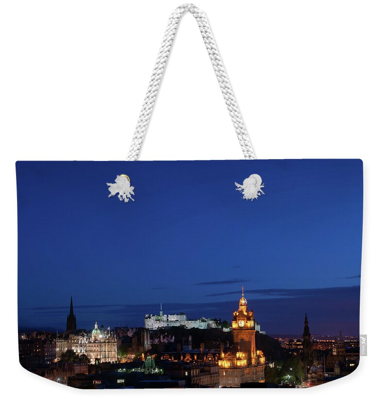 Scotland Weekender Tote Bag featuring the photograph Edinburgh by Sunnybeach