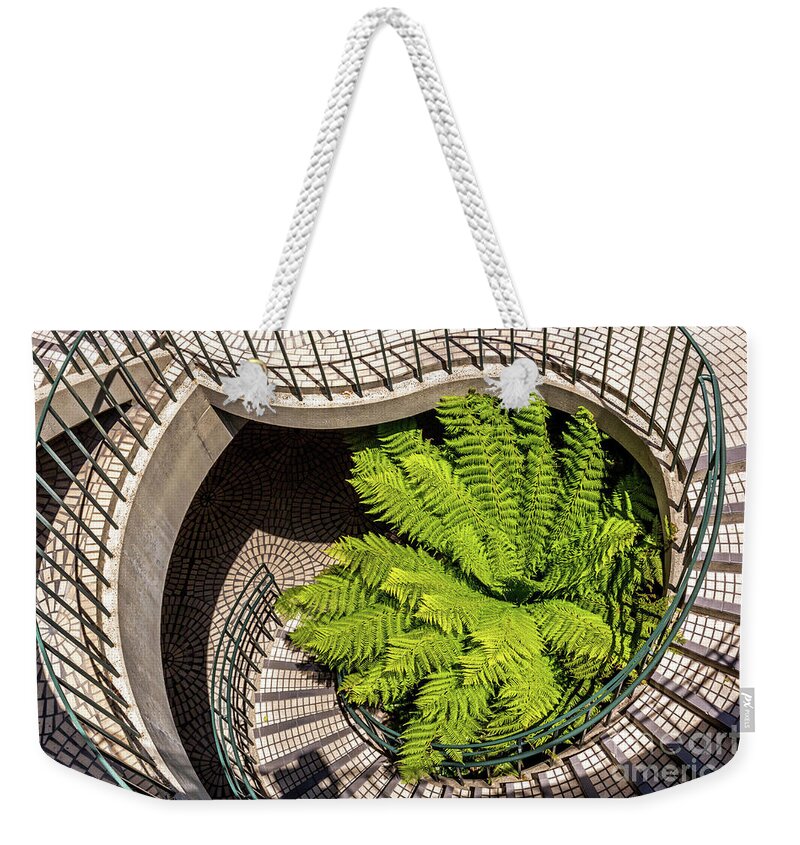 Stairs Weekender Tote Bag featuring the photograph Embarcadero Stairway by Kate Brown