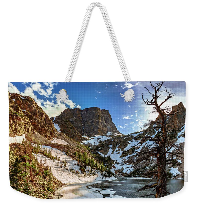 America Weekender Tote Bag featuring the photograph Emerald Lake by ProPeak Photography