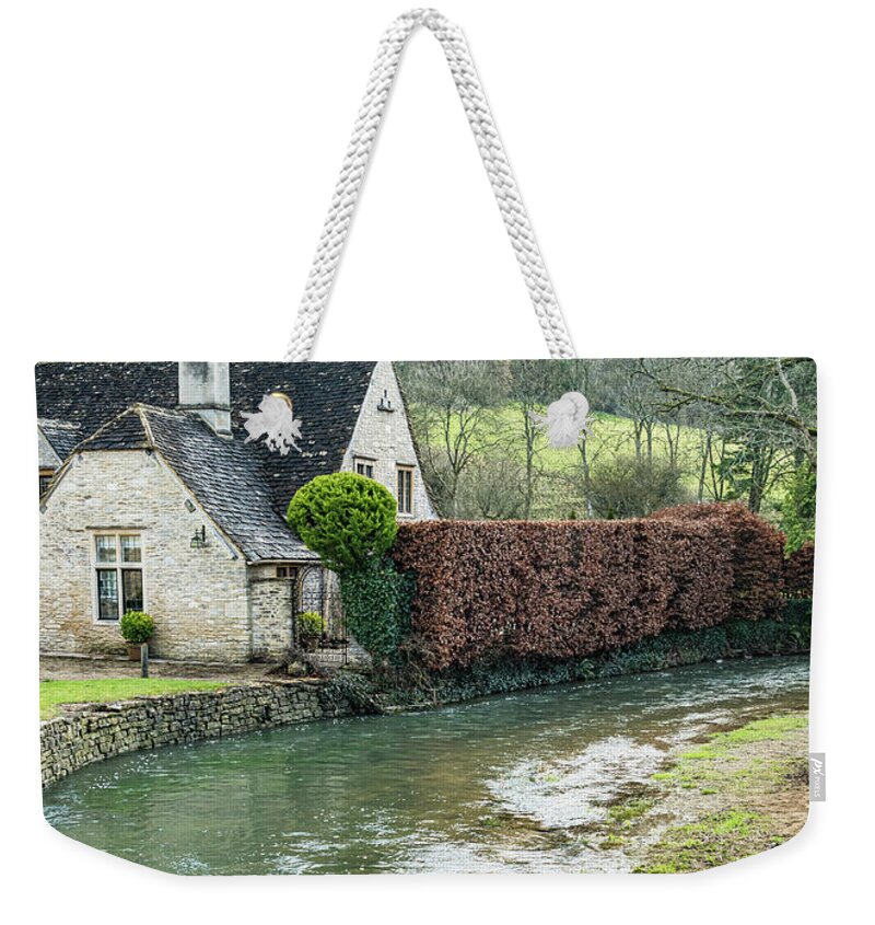 Tourism Weekender Tote Bag featuring the photograph English Creek by Laura Hedien