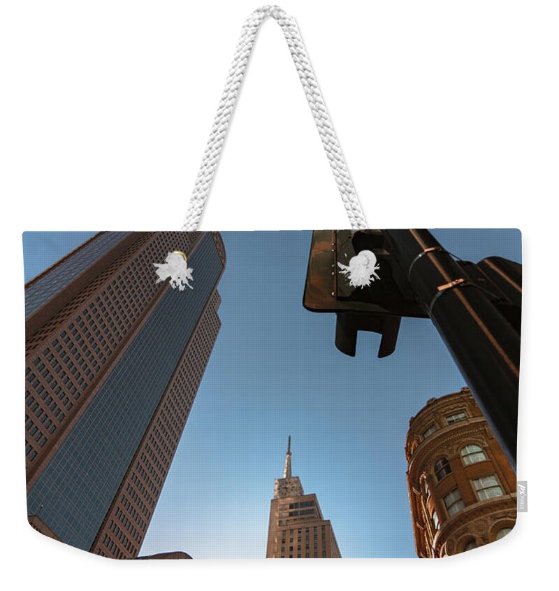 Ervay Weekender Tote Bag featuring the photograph Ervay by Peter Hull