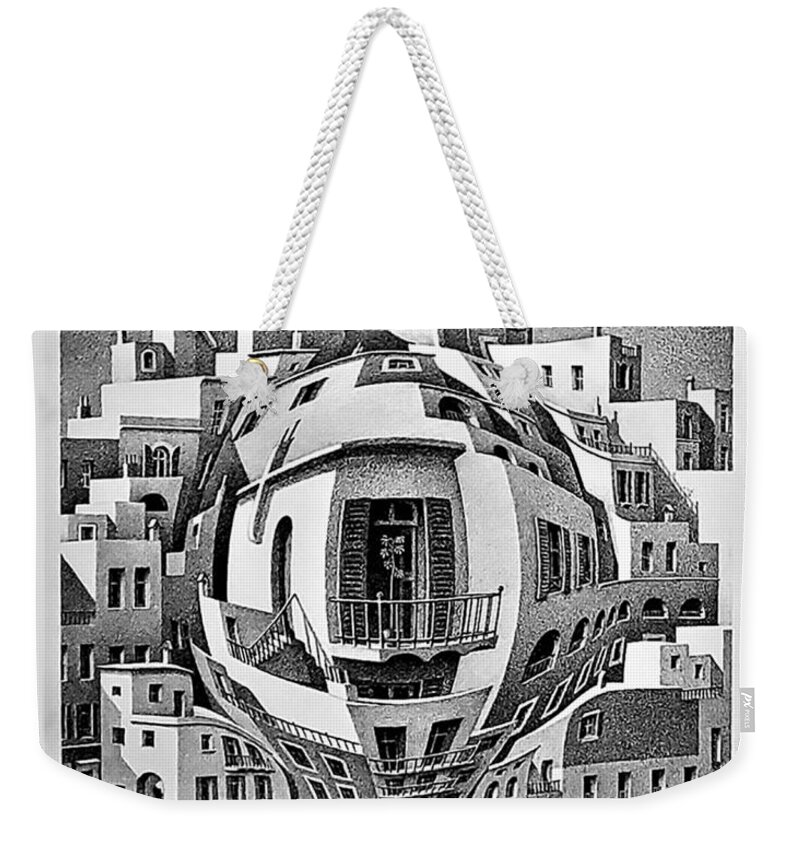 Maurits Cornelis Escher Weekender Tote Bag featuring the photograph Escher 134 by Rob Hans