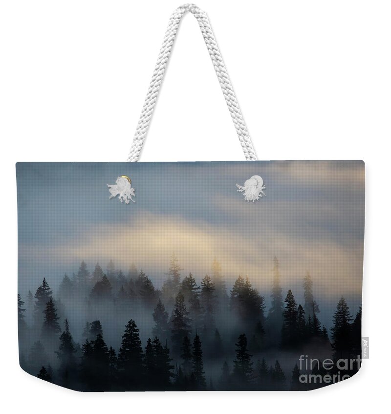 Clear Lake Weekender Tote Bag featuring the photograph Ethereal by Michael Dawson