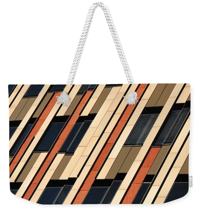 Parallel Weekender Tote Bag featuring the photograph Facade by Befo