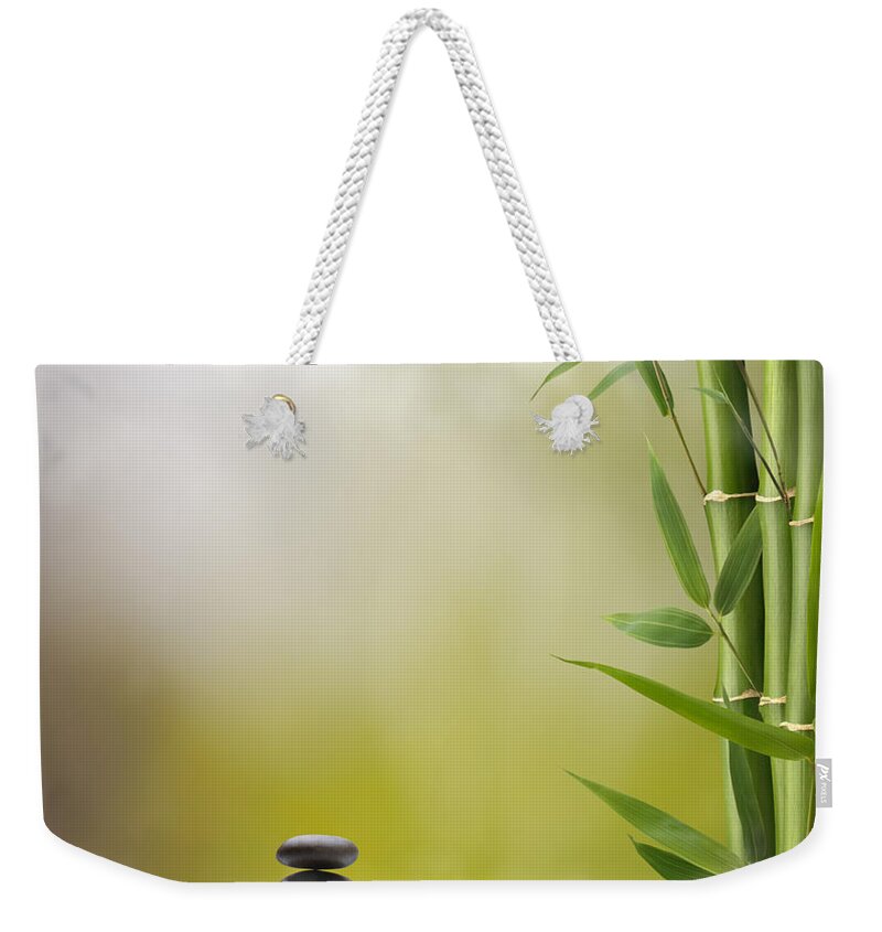 Bamboo Weekender Tote Bag featuring the photograph Feng Shui Dream by Pixhook