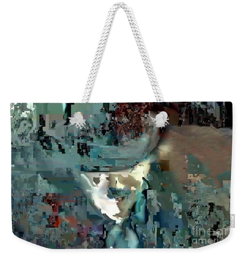 Assembly Weekender Tote Bag featuring the painting Figure by Matteo TOTARO