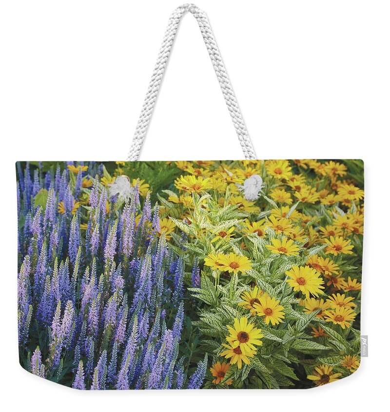 Flowers Weekender Tote Bag featuring the photograph Flower combo by Garden Gate magazine
