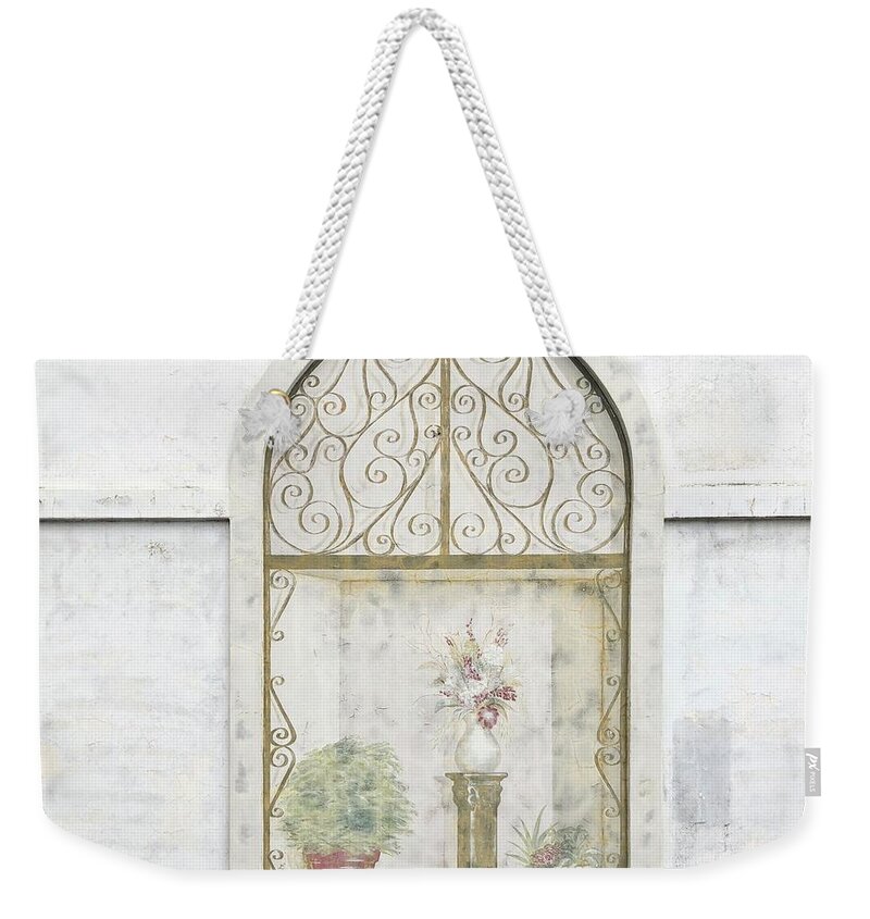 Flower Shop Weekender Tote Bag featuring the photograph Flower Shop by Flavia Westerwelle
