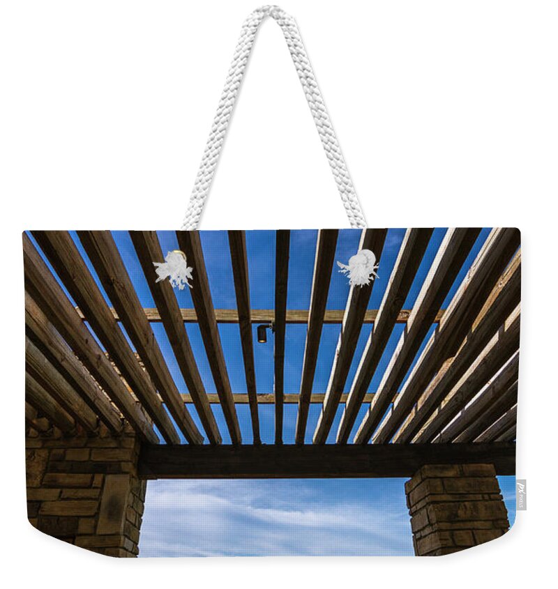 Framed Weekender Tote Bag featuring the photograph Framed by Peter Hull