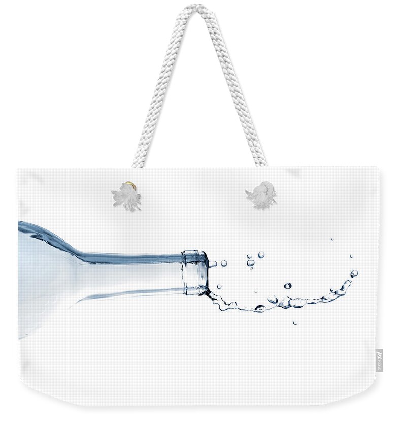 Spray Weekender Tote Bag featuring the photograph Fresh Water by Mattjeacock