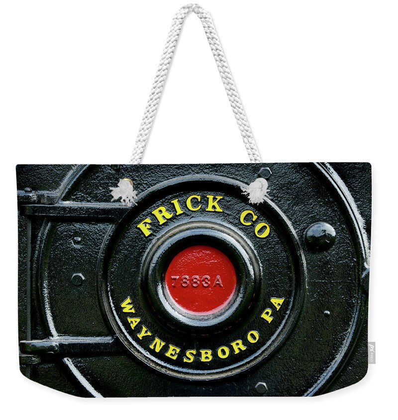 Frick Co Weekender Tote Bag featuring the photograph Frick Co Steam Tractor by Paul W Faust - Impressions of Light