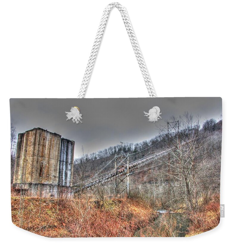 Gary West Virginia Weekender Tote Bag featuring the photograph Gary West Virginia by Greg Smith