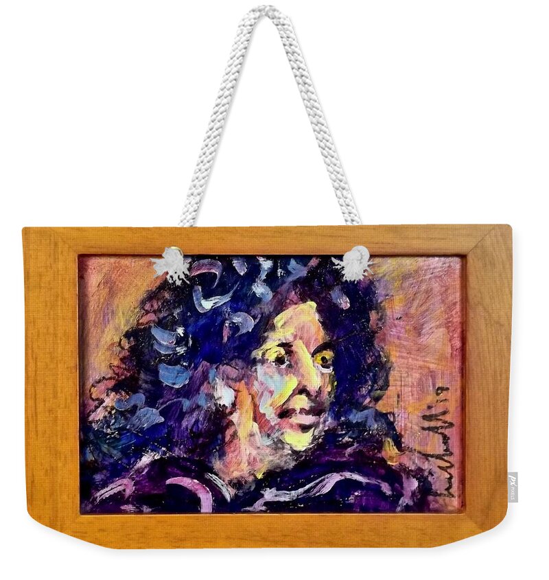 Portrait Weekender Tote Bag featuring the photograph George Sand by Les Leffingwell
