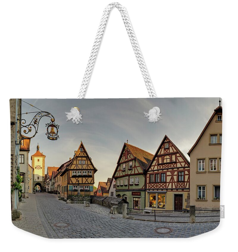 Tranquility Weekender Tote Bag featuring the photograph Germany, Bavaria, Rotheburg Ob Der by Westend61