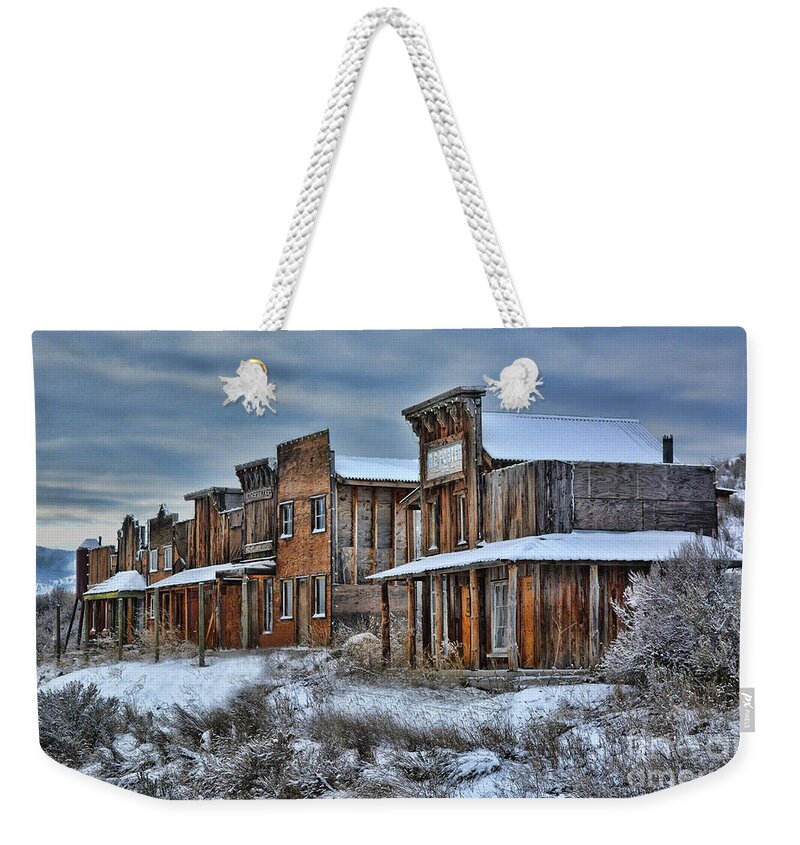 Ghost Town Weekender Tote Bag featuring the photograph Ghost Town by Vivian Martin
