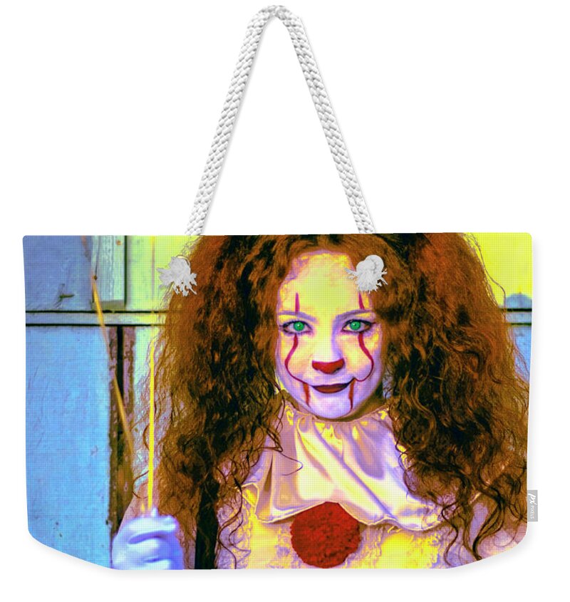 Girl Weekender Tote Bag featuring the photograph Girlfriend by Dominic Piperata