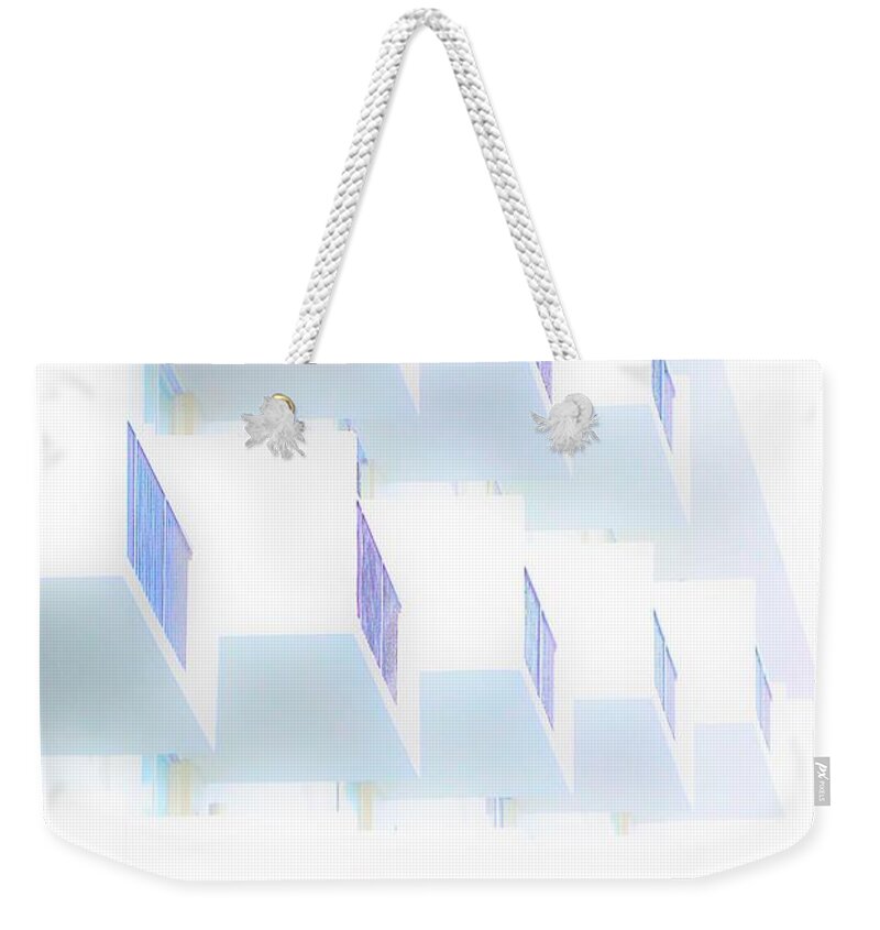 Buildings Weekender Tote Bag featuring the photograph Going Up Too by Merle Grenz