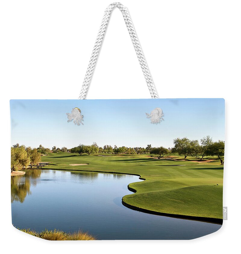 Sand Trap Weekender Tote Bag featuring the photograph Golf Course by Gh01