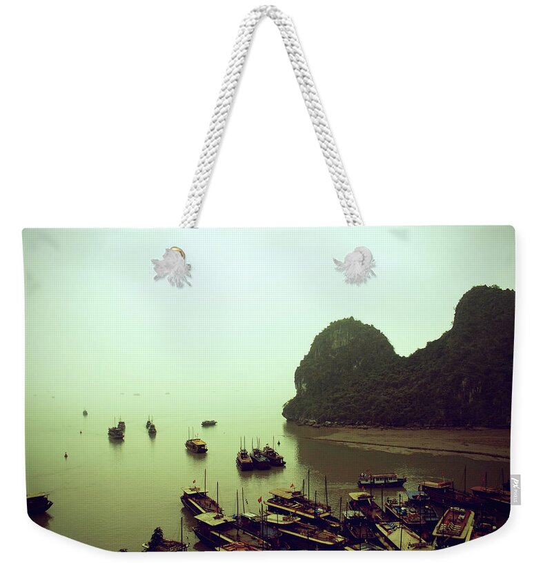 Dawn Weekender Tote Bag featuring the photograph Good Morning Vietnam by Lita Bosch