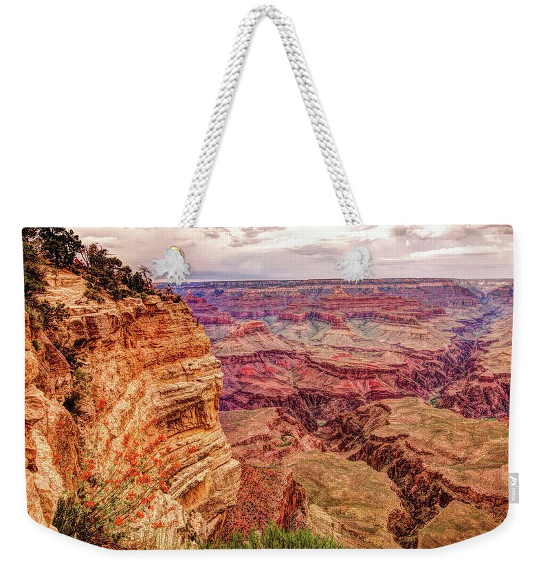 Grand Canyon Weekender Tote Bag featuring the photograph Grand Canyon, #3 by Dorothy Cunningham