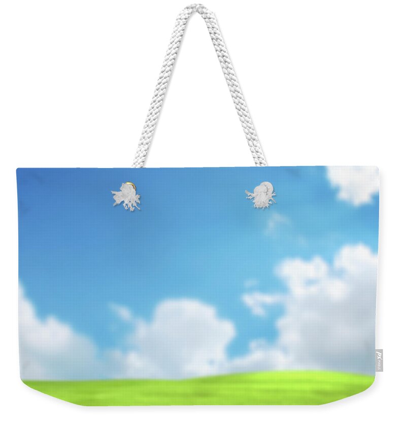 Scenics Weekender Tote Bag featuring the photograph Green Field by Imagedepotpro