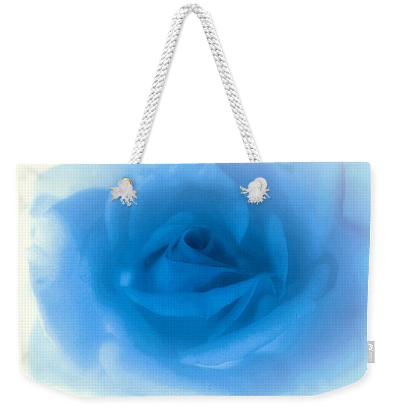 Paintings Weekender Tote Bag featuring the painting Heavenly Painted Rose by The Art Of Marilyn Ridoutt-Greene