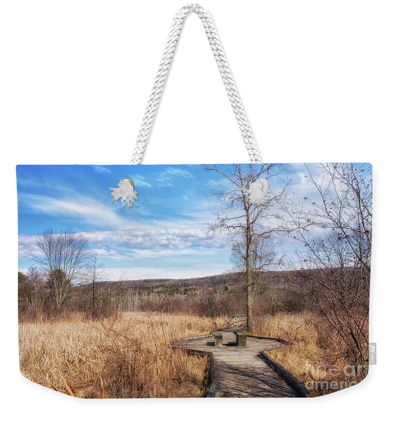 Helen's Way Weekender Tote Bag featuring the photograph Helen's Way by Lorraine Cosgrove