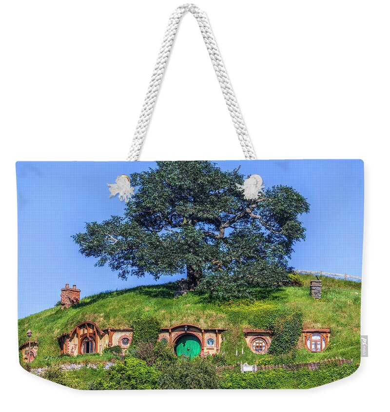 Hobbiton Weekender Tote Bag featuring the photograph Hobbiton - New Zealand by Joana Kruse