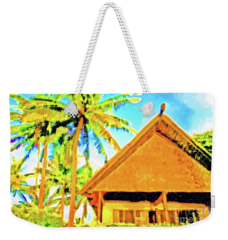 Fiji Weekender Tote Bag featuring the photograph Home in Fiji by Becqi Sherman