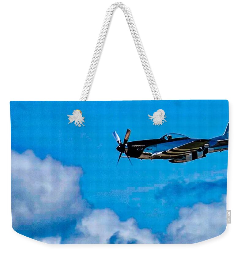  Weekender Tote Bag featuring the photograph Honor by Michael Nowotny