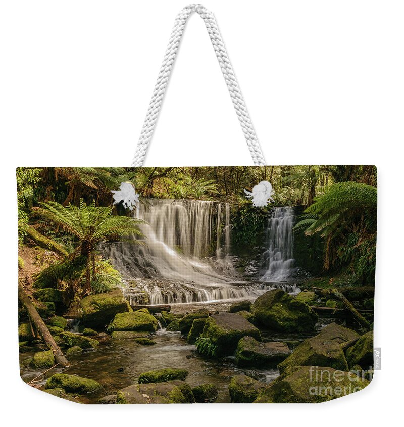 Landscape Weekender Tote Bag featuring the photograph Horseshoe Falls 01 by Werner Padarin