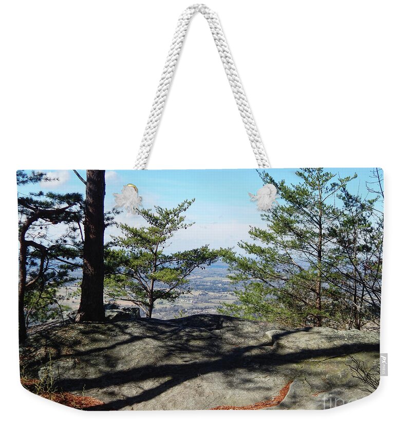 House Mountain Weekender Tote Bag featuring the photograph House Mountain 10 by Phil Perkins