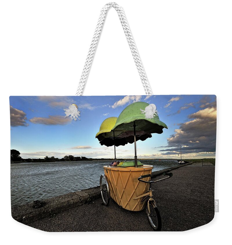 Retail Weekender Tote Bag featuring the photograph Ice Cream by Hans Joachim Breuer