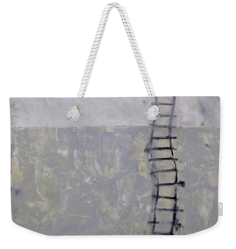 Heaven Weekender Tote Bag featuring the painting If Only... by Monica Martin